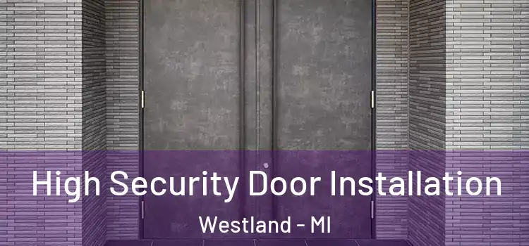  High Security Door Installation Westland - MI